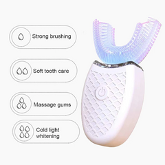 Automatic Teeth Whitening At Home Waterproof Teeth Whitening Machine Led Light USB Charge