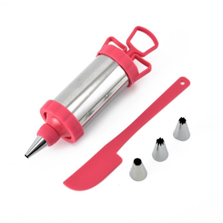 Churros Maker Machine Stainless Steel Gun Cookie Decorating Churro Machine Baking Tools
