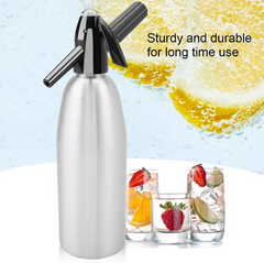 Aluminum Professional Sparkling Water Bottle Siphons Soda Maker Bar Accessories