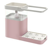 Image of Multifunctional Kitchen Soap Dispenser Kitchen Sponge Holder Press Liquid Soap Box Organizer Kitchen Tools