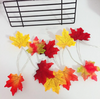 Image of 10/20 LED String Lights Outdoor Artificial Autumn Maple Fall Ideas For Wedding Fall Decorations Outside