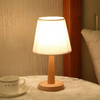 Image of Mini Lamps Nordic Wooden Decorative LED Table Reading Lamp Bedroom Bedside Night Light