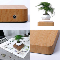 Floating Plant Pot Air Suspended Rotating Flowerpot Magnetic Levitating Planter Suspended