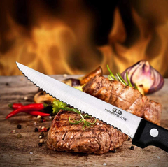 Steak Knives Steak Knives Utility Paring Non-Stick Kitchen Knives Set Cooking Accessories