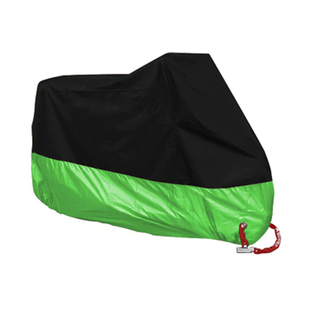 Universal Motorcycle Cover Outdoor UV Protector All Season Waterproof Shed Storage