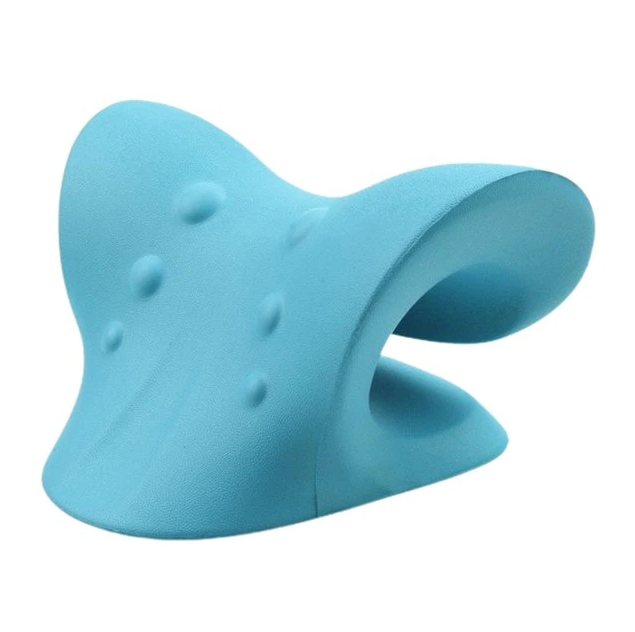 Shoulder & Neck Cloud Relaxer Corrector Pillow Cervical Traction Stretcher Acupressure Point Relief