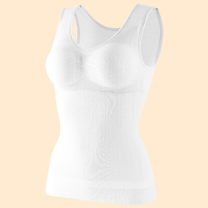 Women’s Shirt Bra T-shirt with bra Black White And Beige Shirts With Built In Bra