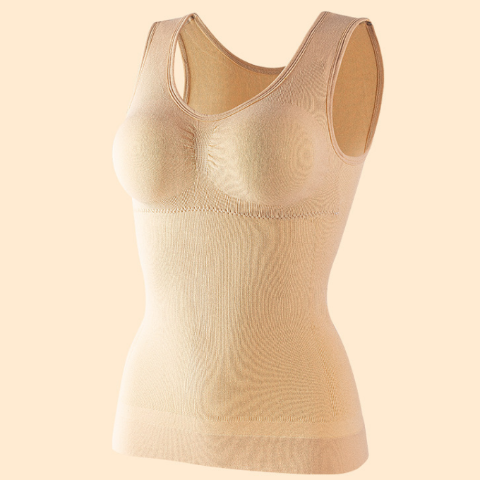 Women’s Shirt Bra T-shirt with bra Black White And Beige Shirts With Built In Bra