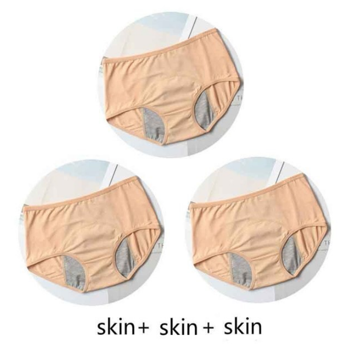 3 Pcs Period Underwear Menstrual Panties Women Best Period Underwear Comfortable Period Proof Underwear