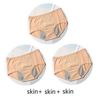 3 Pcs Period Underwear Menstrual Panties Women Best Period Underwear Comfortable Period Proof Underwear