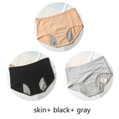 3 Pcs Period Underwear Menstrual Panties Women Best Period Underwear Comfortable Period Proof Underwear