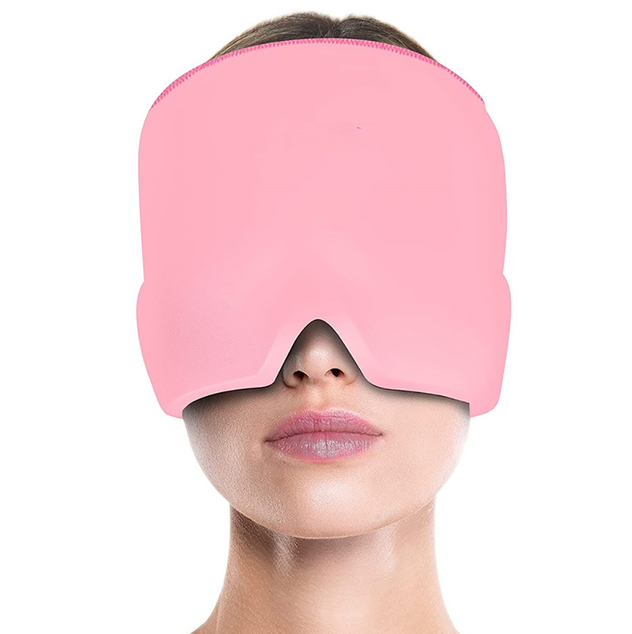 Hot Cold Therapy Headache Hat For Migraine Relief At Home Sinus & Neck Wearable Therapy Wrap