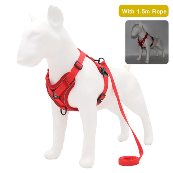 Dog Harness No Pull Leash Set Adjustable Best Dog Harness For Pulling Freedom No Pull Harness For Small Dogs