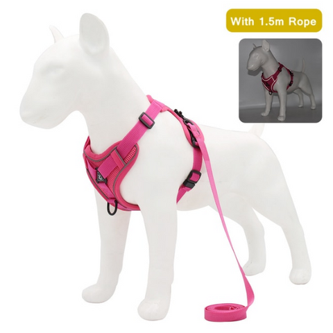 Dog Harness No Pull Leash Set Adjustable Best Dog Harness For Pulling Freedom No Pull Harness For Small Dogs