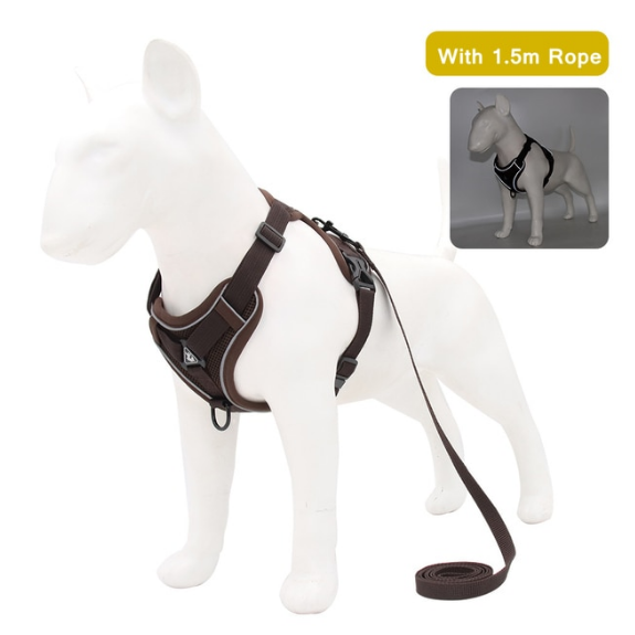 Dog Harness No Pull Leash Set Adjustable Best Dog Harness For Pulling Freedom No Pull Harness For Small Dogs