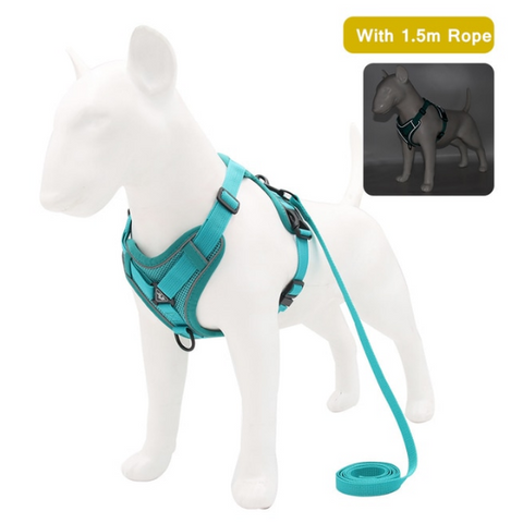 Dog Harness No Pull Leash Set Adjustable Best Dog Harness For Pulling Freedom No Pull Harness For Small Dogs