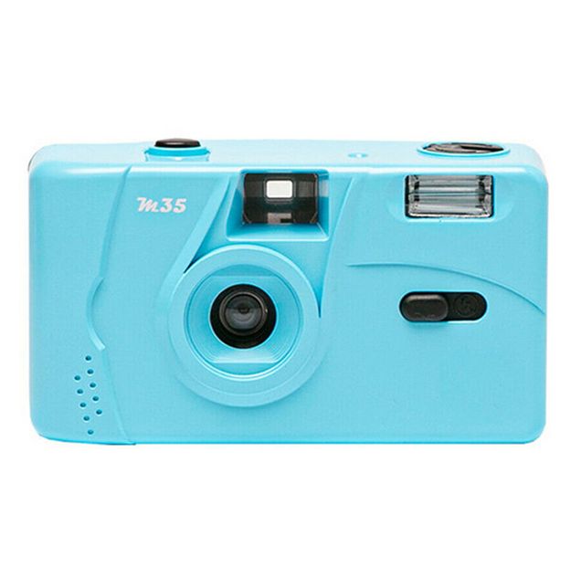 35mm Reusable Old Camera Non-Disposable Retro Old Film Camera Vintage Portable With Flash