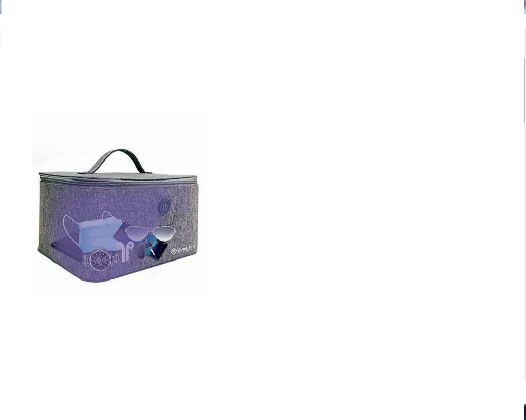 UVC Sanitizer Bag UV Cleaner Portable UV LED light cleaner Sterilizer Disinfectant box