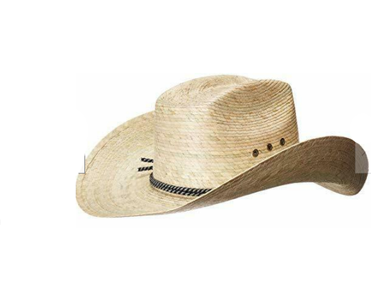 Palm Leaf Straw Cowboy Hat