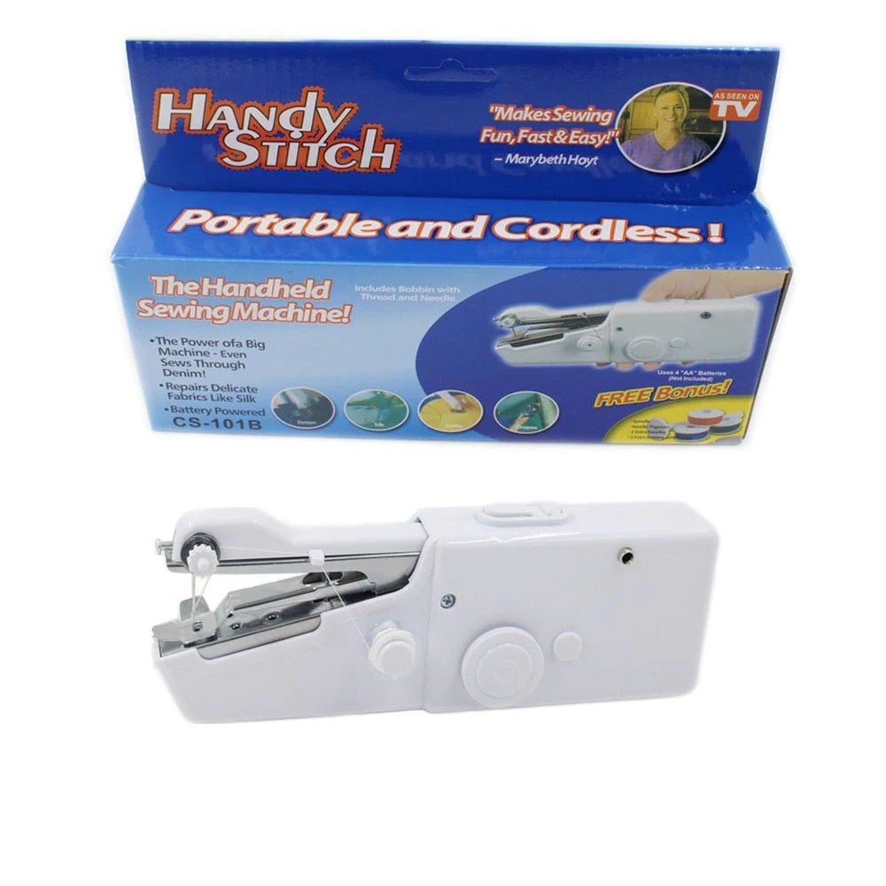 Portable Handheld Sewing Machines Kit Stitch