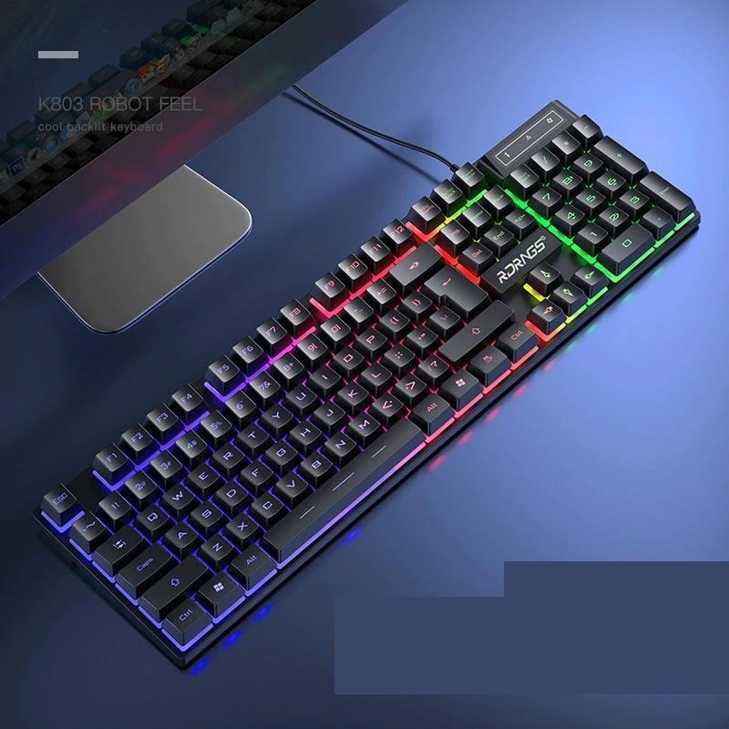Wired Gaming Mechanical Backlighted Keyboard