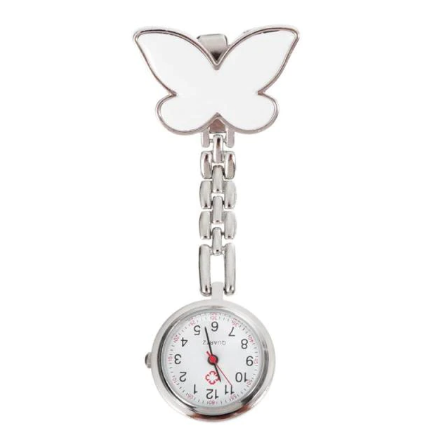 Butterfly-Shaped Watch Nursing Delicate Pocket Fob Watches Precise Travel Time