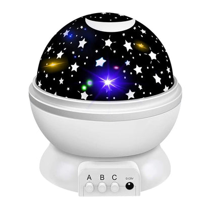 Starry Night Sky Bedroom Night Light Projector for room