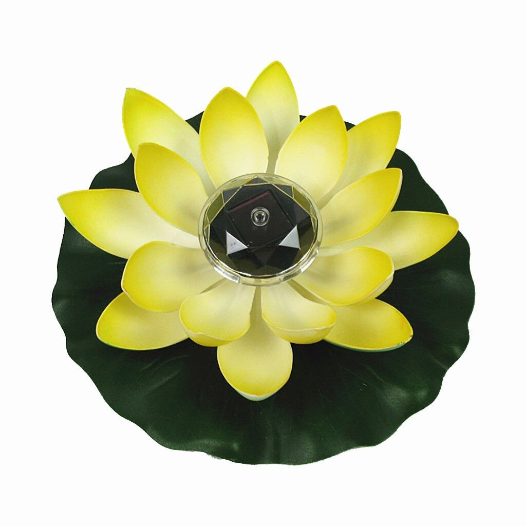 Floating Lotus Flower Solar Pool Lights