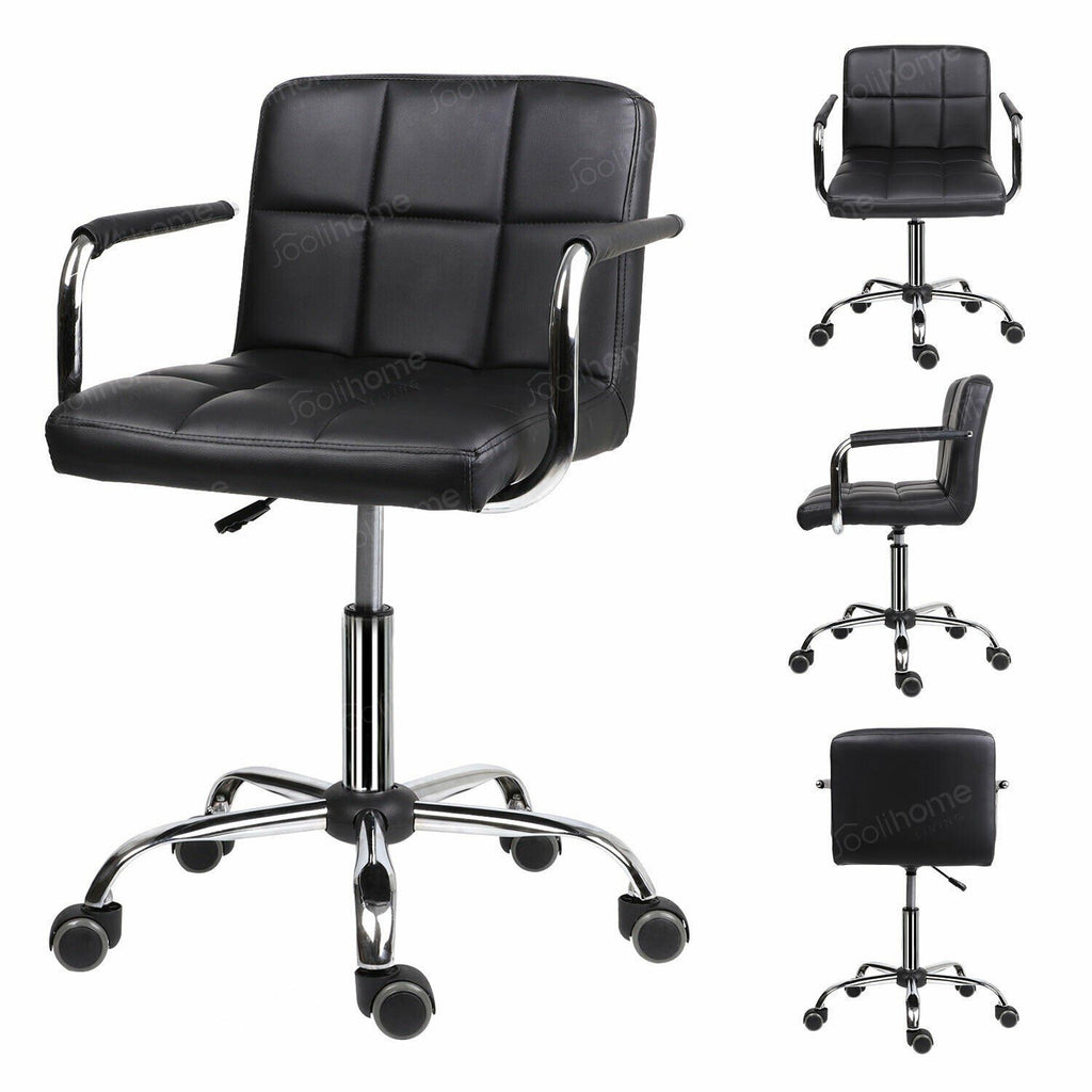 Comfortable Egonomic Office Padded Desk Chair Ideal for Bad Backs