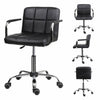 Image of Comfortable Egonomic Office Padded Desk Chair Ideal for Bad Backs