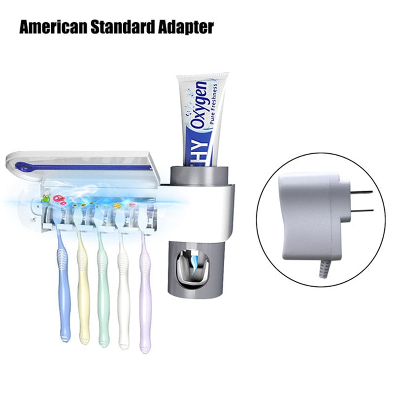 Toothbrush Sterilizer, Sanitizer Holder and UV Desinfection