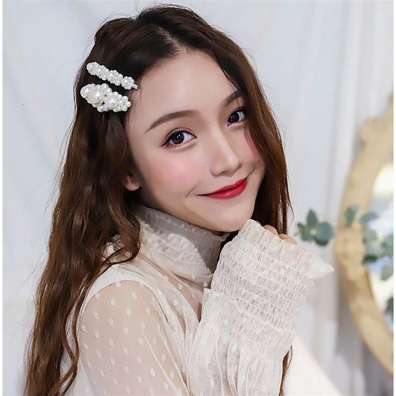 Pearl Hair Clip 5 Pcs Set