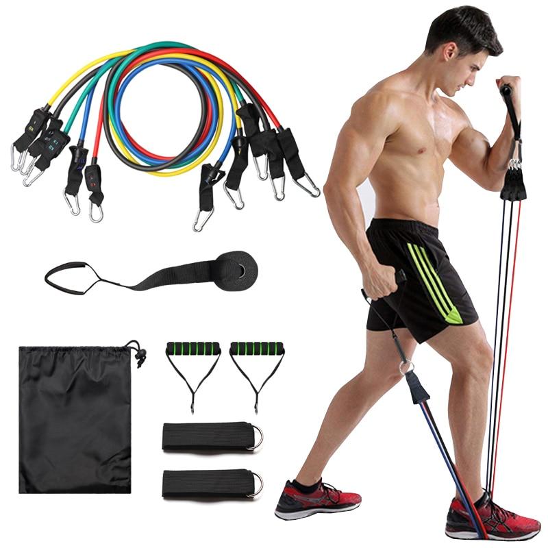 Resistance Band Set - Pull Up Bands Set 11 Pcs