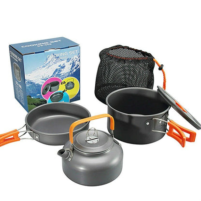 Camping Cookware Set Cooking Camping Equipment