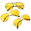Image of Night Vision HD Driving Glasses Yellow Night vision