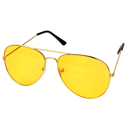 Night Vision HD Driving Glasses Yellow Night vision