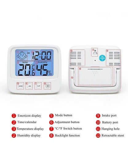 LCD Humidity Meter Thermometer Hygrometer