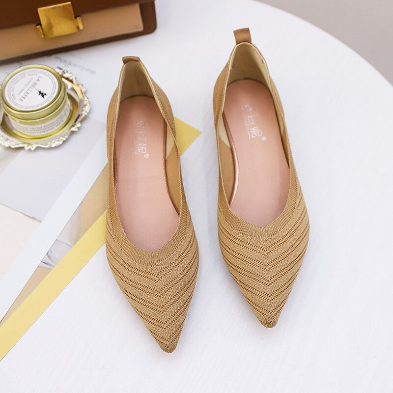Comfortable flats shoes for women Slip on Point