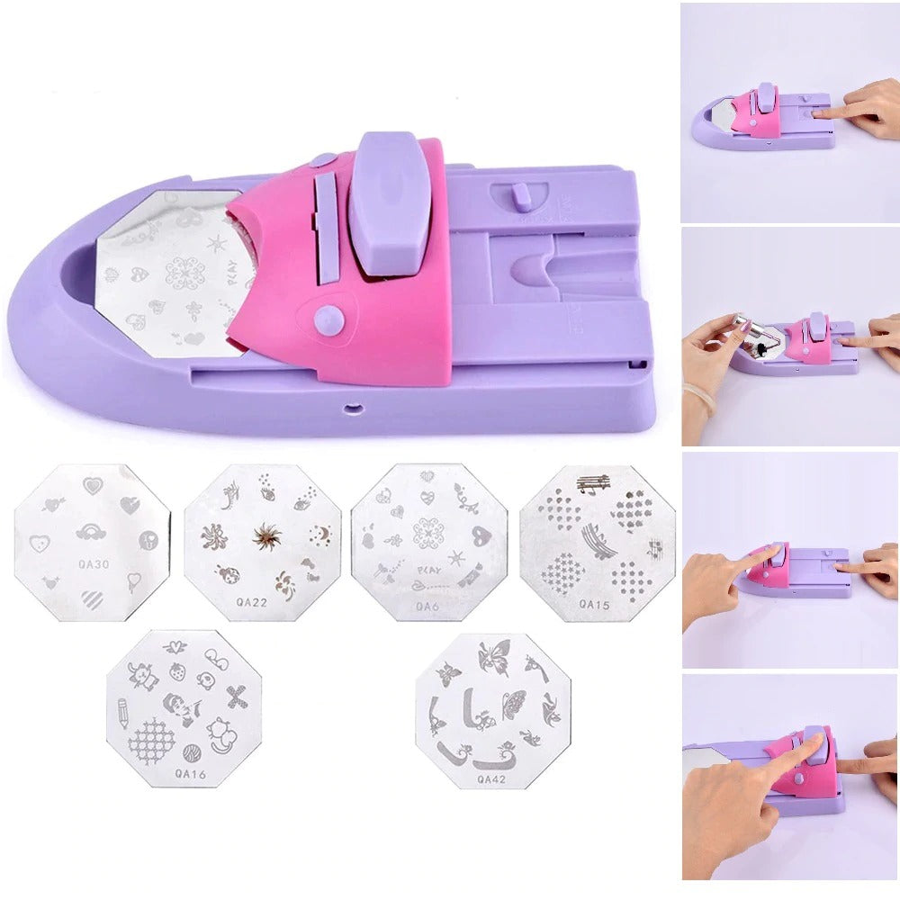 LED UV Nail Lamp With Drill Curing Gel Lamp Dryer With Vacuum 140W