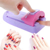 Image of LED UV Nail Lamp With Drill Curing Gel Lamp Dryer With Vacuum 140W