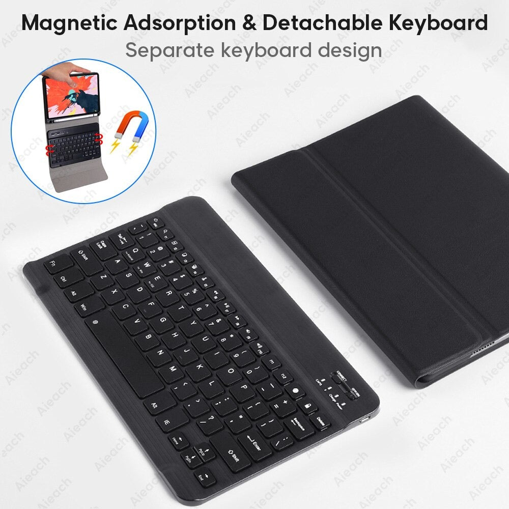 Backlit Keyboard iPad Case 360 Rotatable