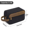 Image of Steele Leather Toiletry Bag - Dopp Kit - Shave Kit