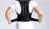 Image of Magnetic Therapy Posture Corrector Back Brace Fully Adjustable Black