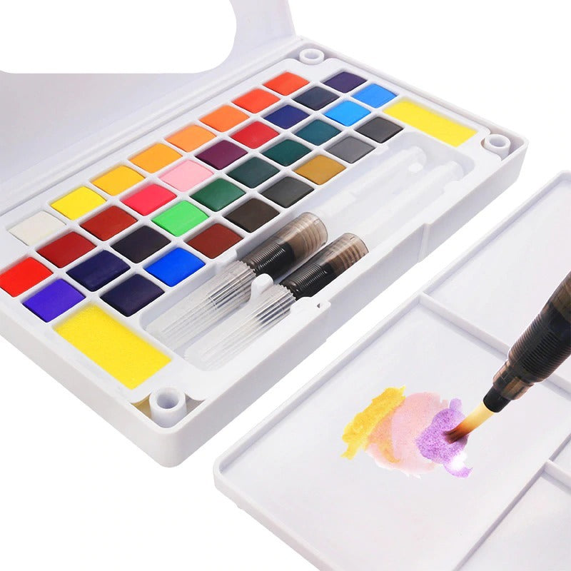 Foldable Watercolor Paint Set, Painting For Kids Himi Paints Art Kits For Kids