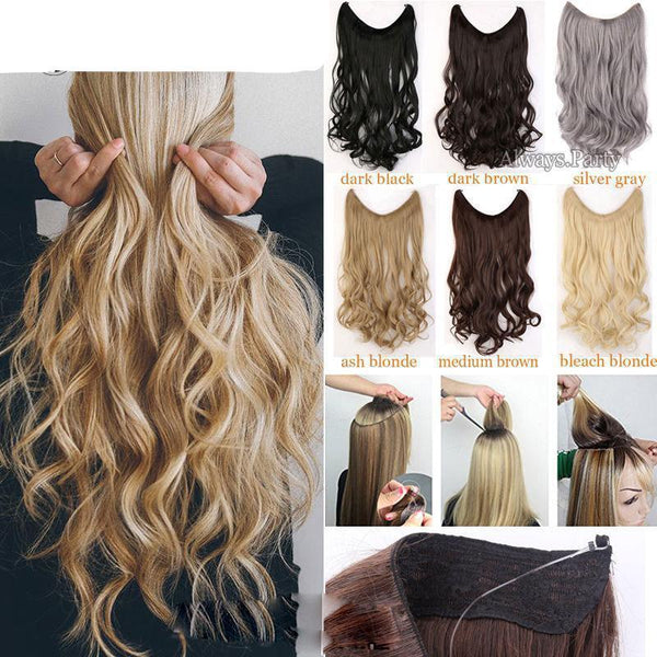 Invisible Halo Hair Extensions – Wanda Supply