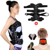 Image of Scoliosis Brace Posture Corrector Scoliosis Treatment at Home Back Braces for Scoliosis Adults Adjustable Spinal Auxiliary Orthosis for Back Postoperative Recovery