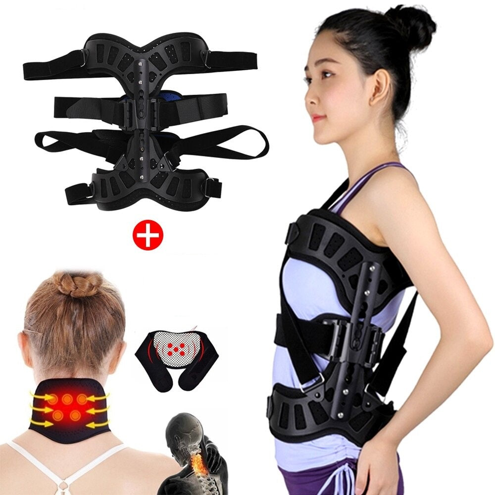 Scoliosis Brace Posture Corrector Scoliosis Treatment at Home Back Braces for Scoliosis Adults Adjustable Spinal Auxiliary Orthosis for Back Postoperative Recovery