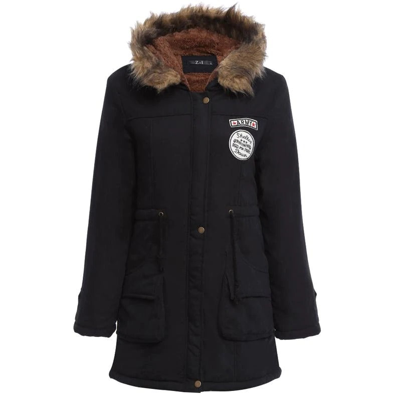 Winter Padded Coat Women Hooded Coat