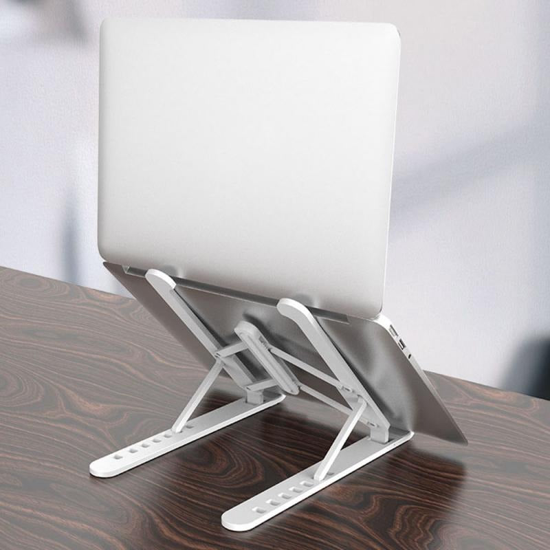 ErgonomiX Portable Laptop Stand, Laptop Stand for Desk, Adjustable Laptop Stand, Laptop Foldable Stand