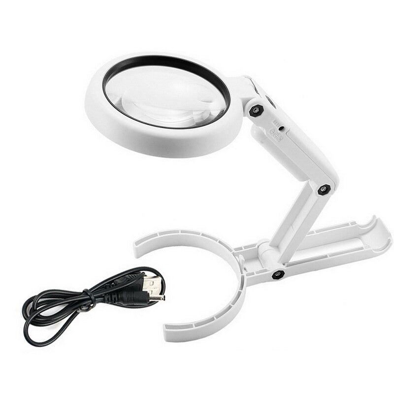Magnifying Glass Dual Use Table Lamp